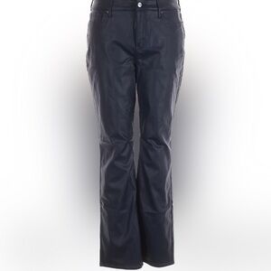 NWT 💙🖤 NYDJ Marilyn Straight Leg Coated Stretch Jeans, Choose Black or Blue, 16